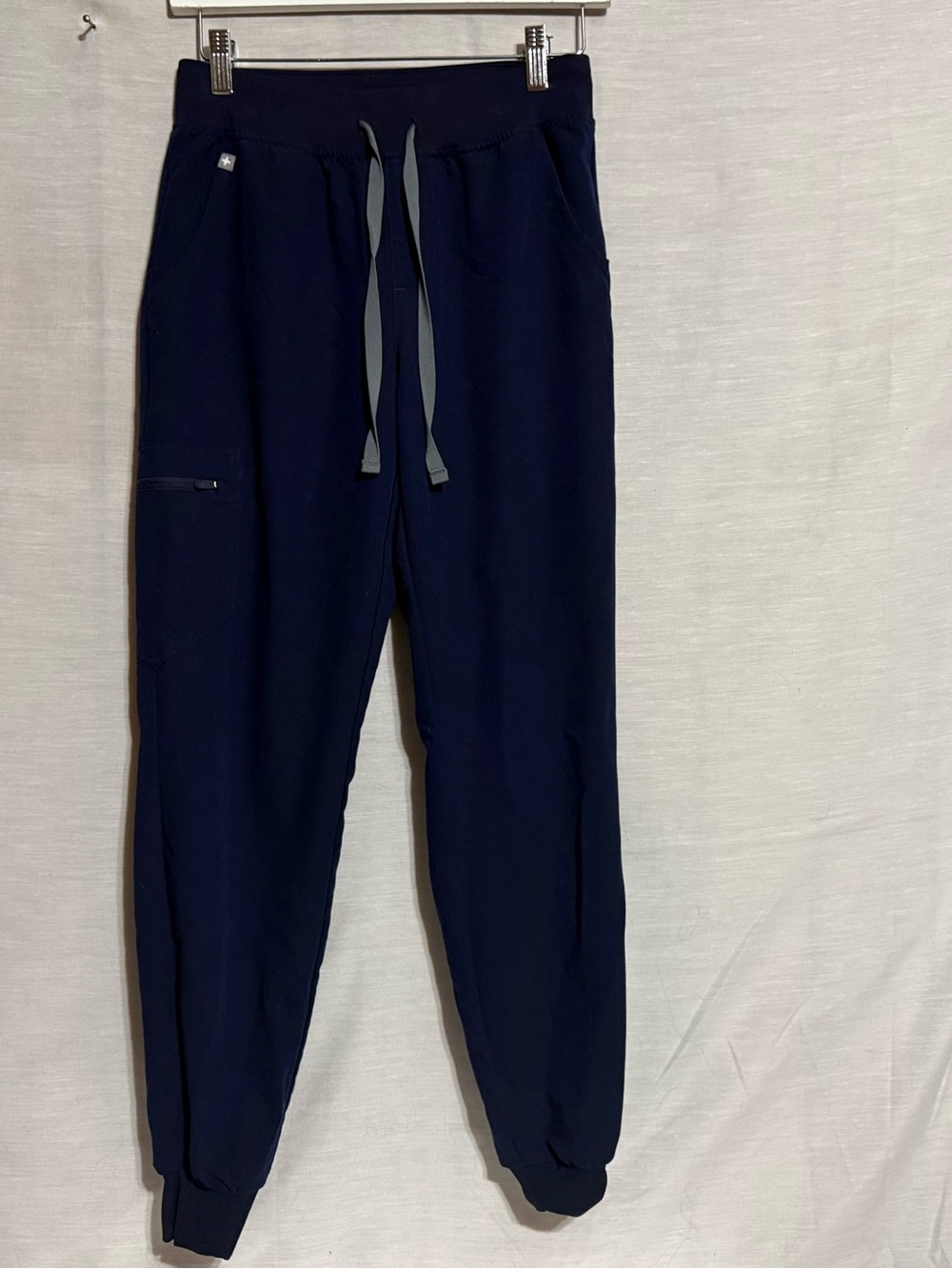 FIGS Zamora Jogger Scrub Pants Navy Blue XS